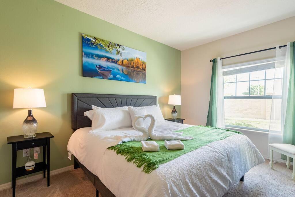 Super Comfy And Spacious 3 Bedroom 10 Minutes From Disney, With Major Shopping 4 Minutes Away Kissimmee Esterno foto